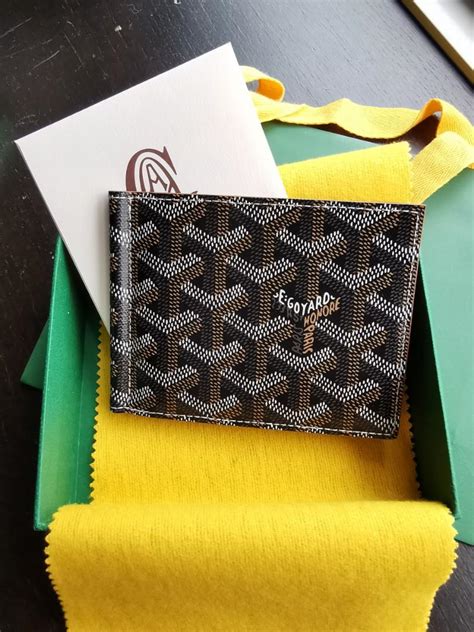 goyard saint thomas money clip|goyard saint thomas wallet.